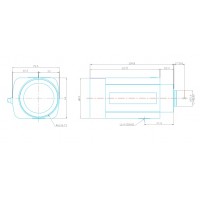 8.5-85mm F1.5-360 IR (Day & Night) Type Motorized Zoom Lens